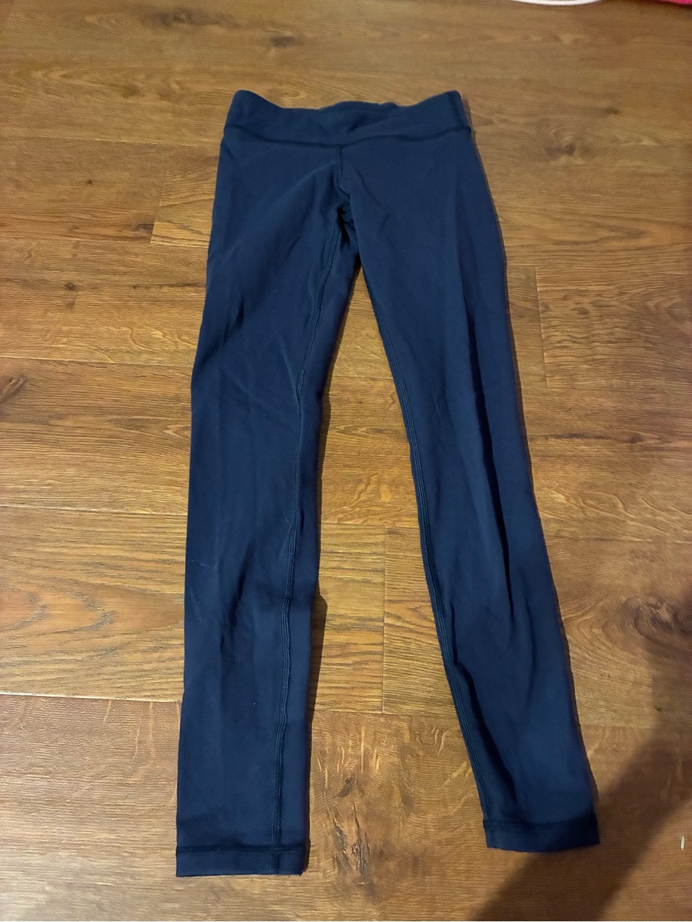 Ivivva by Lululemon Navy Blue Full-Length kids Leggings size 10